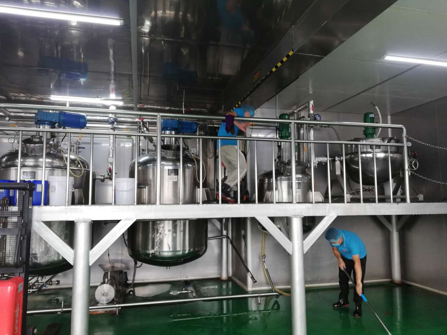 辅助加工食品生产，使用河北久久91视频国产洁净蒸汽高效生产
